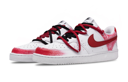 Nike Кроссовки для скейтбординга Court Vision 1 Low Top унисекс, черно-красные dh2987-101(team329-万物生） | black red