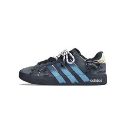 Низкие кроссовки для скейтбординга Grand Court Base 00s BNK Sparkling Galaxy унисекс Adidas, Sparkling Galaxy jr5542(team40-璀璨星河) | sparkling galaxy