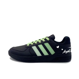 Кроссовки для скейтбординга Courtbeat, унисекс, низкие, зеленые Adidas, Black js3012（team1263-青界angel) | black