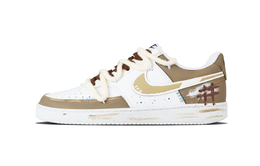 Nike Низкие износостойкие кроссовки для скейтбординга Court Brown Rhythm White Shadow, унисекс, цвет «умбра» dh2987-101（team1374-棕韵白影） | umber