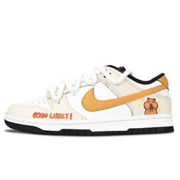 Nike Кроссовки для скейтбординга Dunk Black White, Capybara, устойчивые к истиранию, низкие, унисекс, коричневые dd1391-100（team883-卡皮巴拉） | brown