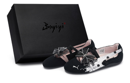 Puma Кроссовки женские Speedcat Collection с низким верхом, цвет: черный/розовый/серебристый 401287-02(team80-女款蝴蝶波点s-box) | black pink silver