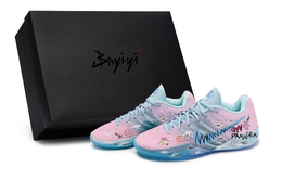 Sabrina 3 811, элегантные, износостойкие баскетбольные кроссовки Special Shoe Box с низким верхом, унисекс Nike, Pink Blue hf2882-400(team80-男女款随风散动sbox) | pink blue