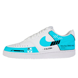 Nike Кроссовки Court Vision 1 для скейтбординга, износостойкие, белые, унисекс cd5463-101(team10- 解限机4) | white