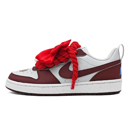 Nike Износостойкие низкие кроссовки для скейтборда Court Borough2, унисекс, красные dv5456-006（team868-吾家有喜 ） | burgundy