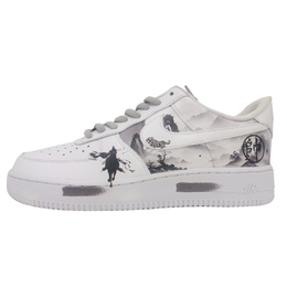 Низкие износостойкие кроссовки для скейтбординга Air Force 1 унисекс Nike, White cw2288-111(team10- 山河之帅) | white