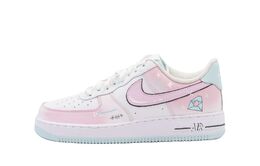 Nike Кроссовки Air Force 1 с амортизацией, износостойкие, низкие, женские, розовые ih0640-161（team1403粉钻信笺） | pink