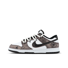 Nike Кроссовки для скейтбординга Dunk Gorilla Jiji Demon's Eye Low унисекс, белые, коричневые hf5441-100（team1369-恶魔之眼） | white brown