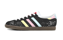 Adidas Низкие немецкие армейские кроссовки Stadt Love Of The Rainbow унисекс, черные, белые, желтые, синие, розовые jr6342(team1142-彩虹之恋) | black white yellow blue pink