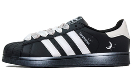 Adidas Кроссовки для скейтбординга Superstar 2, унисекс, низкие, белые ji0079（team443-月光变奏） | black white silver