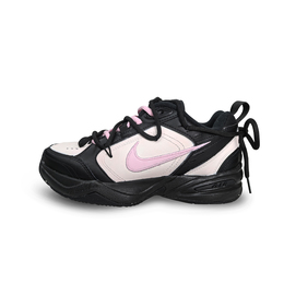 Nike Кроссовки Air Monarch 4 с противоскользящей подошвой, износостойкие, легкие, низкие, массивные, унисекс, черно-розовые 415445-001 （team325-蜜桃乌夜2.0） | pink