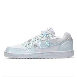 Nike Низкие кроссовки для скейтбординга EBERNON Sea Salt Anchor, унисекс, светло-голубые aq1779-100(team786-海盐星锚wld) | light blue