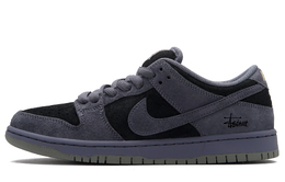 Nike Кроссовки для скейтбординга Dunk Bunny Plush 3.0, износостойкие, низкие, унисекс, фиолетово-серые hf3063-002(team990-兔兔布偶3.0) | purple gray
