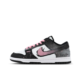 Nike Кроссовки для скейтбординга Dunk Xingji Prankster American Sweetheart, низкие, унисекс, черные, розовые dd1503-101（team1369-美式甜心） | black pink