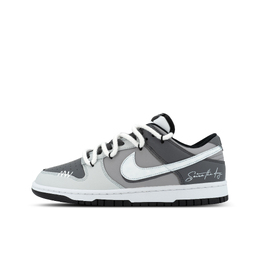 Nike Кроссовки для скейтбординга Dunk Gorilla Mischievous XJDD Silent Cloud Low унисекс серо-белые hf5441-100（team1369-沉默乌云） | white gray