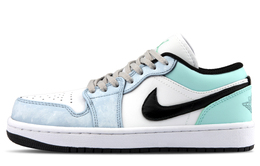 Jordan Баскетбольные кроссовки Air 1 Low Top Vintage Unisex Mint Green 553558-165（team1251浅绿薄荷） | mint green