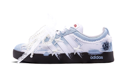 Adidas Кроссовки для скейтбординга VL COURT 2.0 Pearl Dream с амортизацией, износостойкие, низкие, унисекс, светло-голубые hq1802(team1346-珍珠浅梦） | blue