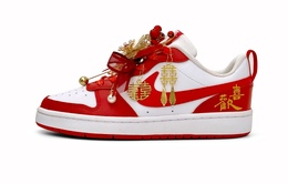 Nike Кроссовки для скейтбординга Court Borough 2 Low Top, женские, красные, белые bq5448-103(team11-金缕红笺女款红色) | red white
