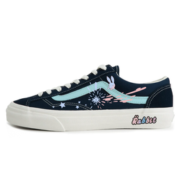 Vans Кроссовки для скейтбординга Style 36 с амортизацией, износостойкие, низкие, унисекс, сине-белые vn0a3dz3rfl(team10-粉兔星澜) | blue white