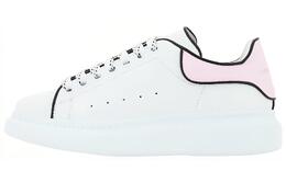 Alexander McQueen Кроссовки Oversized Outline White Pale Pink Women's 733003whje58845 | white pink
