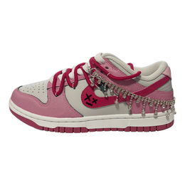 Nike Кроссовки для скейтбординга Dunk Berry Low Top женские, розовые, белые fn8923-061(team48-莓果) | pink white