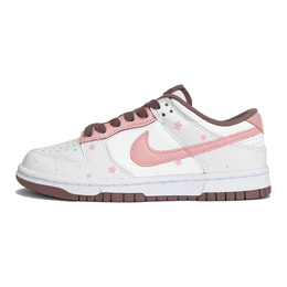 Nike Кроссовки для скейтбординга Dunk Joy Lemon с противоскользящим эффектом, женские, коричневые, белые, розовые fz3611-208(team399-云顶奶霜) | brown white pink