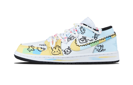 Jordan Баскетбольные кроссовки Air 1 Tranquil Time Vintage, унисекс, светло-голубые dc0774-101（team1171-静谧时光） | light blue