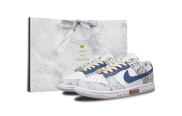 Nike Кроссовки для скейтбординга Dunk Floating Ruins с низким верхом и противоскользящим эффектом, унисекс, серо-синие dd1503-103（team141-浮影废墟） | gray blue