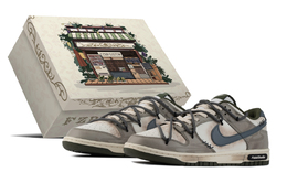 Nike Кроссовки для скейтбординга Dunk, устойчивые к истиранию, низкие, унисекс, коричневые hf5441-102(teama-破风s-box) | brown