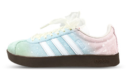 Adidas Кроссовки для скейтбординга VL COURT 2.0 с противоскользящей подошвой, устойчивые к истиранию, белые, унисекс hq1802(team76-泼墨棉花糖) | white