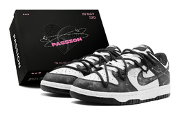 Кроссовки для скейтбординга Dunk, женские, низкие, серые Nike, Black Gray cw1590-100(teams1-星辰宇宙女s-box) | black gray