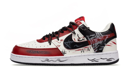 Nike Кроссовки для скейтборда Court Vision 1 Red Star Rhapsody с низким верхом и противоскользящим верхом для мужчин dm1187-101(team1373-赤芒狂想) | red black