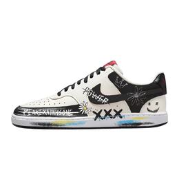 Nike Кроссовки Court Vision 1 Ultimate, устойчивые к истиранию, низкие, унисекс, цвет: черный, белый, синий dm1187-101（team979-非凡自我） | black white blue