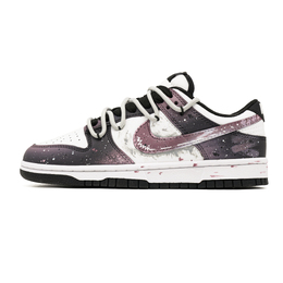 Nike Износостойкие и легкие низкие кроссовки для скейтбординга Dunk унисекс фиолетово-черные dd1391-100(team1392-星心点点) | purple black