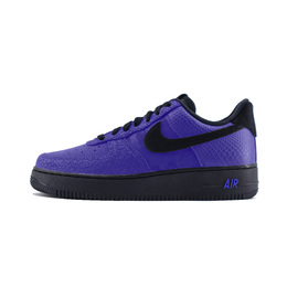 Nike Кроссовки Air Force 1 LOW'Black Animai' износостойкие низкие для скейтбординга унисекс, черные, фиолетовые hq1977-001（team448-蛇） | black purple