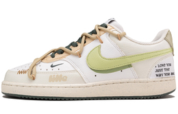 Nike Износостойкие низкие кроссовки женские, белые и зеленые fv9952-101(teamf-苔藓丛林) | light green