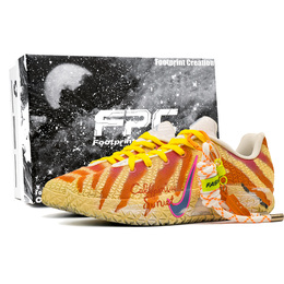 Nike Баскетбольные кроссовки Footprint Innovation Cushioning с низким верхом, износостойкие, унисекс, желтые hf2794-100（team726-加州日sbox） | orange red