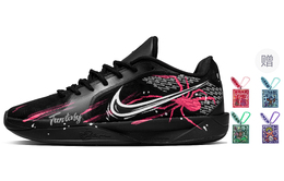 Nike Баскетбольные кроссовки Sabrina 2 Spiderweb Phantom с низким верхом, устойчивые к истиранию, унисекс, черно-розовые fz1517-005(team63-蛛丝幻影) | black pink