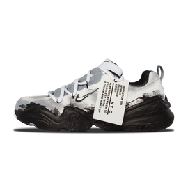Nike Tech Hera Cushioning, износостойкие, дышащие, низкие, повседневные кроссовки, унисекс, черно-белые fj9532-101(team1344-墨影逐风） | white