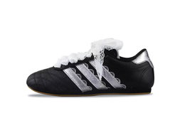 Adidas Женские кроссовки для тхэквондо с низким верхом, устойчивые к истиранию, черные, серебристые js1193(team129-银雾芭蕾1) | black silver