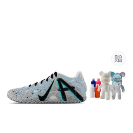 Nike Баскетбольные кроссовки Ja Morant 3 Blues Moment, Fluid Bear, износостойкие, низкие, унисекс, сине-черные hf2794-100(team773-蓝调时刻-流体熊) | blue black (giveaway)