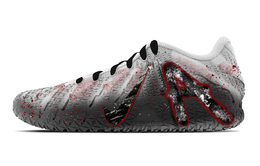 Nike Баскетбольные кроссовки Ja Morant 3 Shadow Of Scarlet, устойчивые к истиранию, низкие, унисекс, серо-красные hf2794-100(team773-猩红之影) | gray red