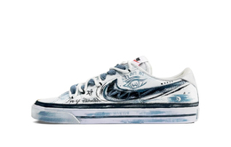 Nike Кроссовки Court Legacy Zero Gravity, Sulu's Eye Low для скейтбординга, унисекс, сине-серые dh3162-100(team1201-苏鲁之眼) | blue gray