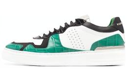 Philipp Plein Низкие кроссовки для скейтбординга унисекс белые зеленые fabs-usc0260-ple010n
