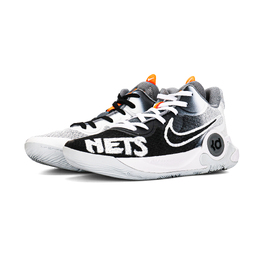 Nike Баскетбольные кроссовки KD Trey 5 IX унисекс, средний верх, черно-белые, реверс cw3402-011(team1337-7＆11） | black white