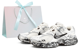 Nike Кроссовки для бега V5 RNR с низким верхом, устойчивые к истиранию, дышащие, унисекс, цвет Space Silver hq7901-102(team537-星核废墟ld蓝粉) | space silver