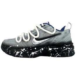 Кроссовки Air Monarch 4 Gray Trajectory, износостойкие и легкие, низкие, массивные, унисекс, черно-серые Nike, Gray 415445-102（team110-灰色轨迹） | gray