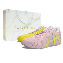 Nike Баскетбольные кроссовки Ja Morant 3, унисекс, низкие, белые hf2794-100(team40-黄粉搭档ld) | yellow pink mismatched