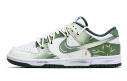 Nike Кроссовки для скейтбординга Dunk, устойчивые к истиранию, низкие, унисекс, зеленые dd1391-101（team78-竹影月光） | green