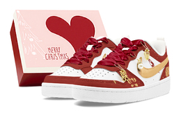 Nike Кроссовки для скейтбординга Court Borough, женские, низкие, красные bq5448-100（team88-喜上眉梢s-box) | red